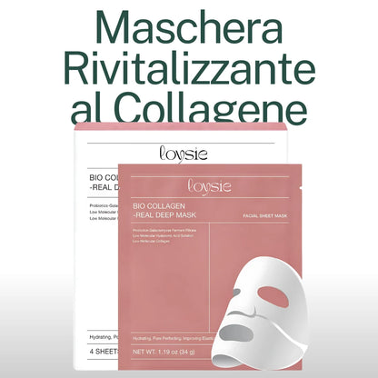 Maschere Rivitalizzanti al Collagene (4 pezzi)