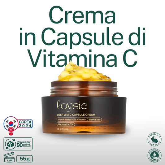 Crema in Capsule con Vitamina C