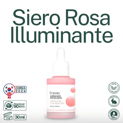 Siero Rosa Illuminante (con Peptidi e PDRN)