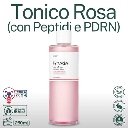 Tonico Rosa (con Peptidi e PDRN)