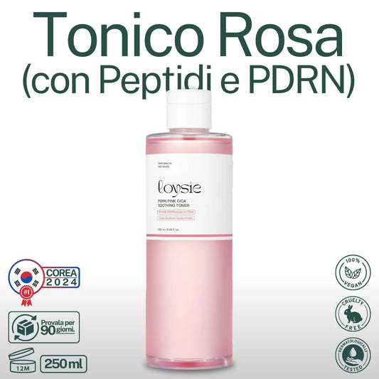 Tonico Rosa (con Peptidi e PDRN)