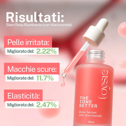 Siero Rosa con Niacinamide