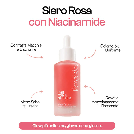 Siero Rosa con Niacinamide