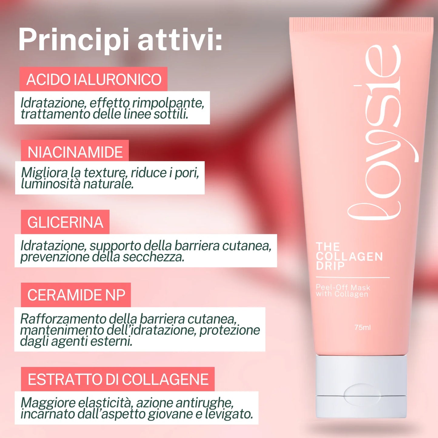 Maschera al Bio-Collagene