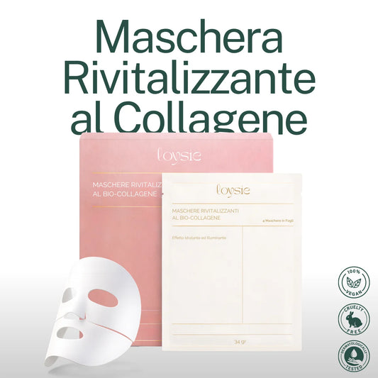 Maschere Rivitalizzanti al Collagene (4 pezzi)