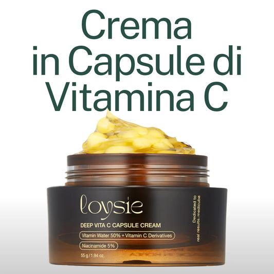 Crema in Capsule con Vitamina C