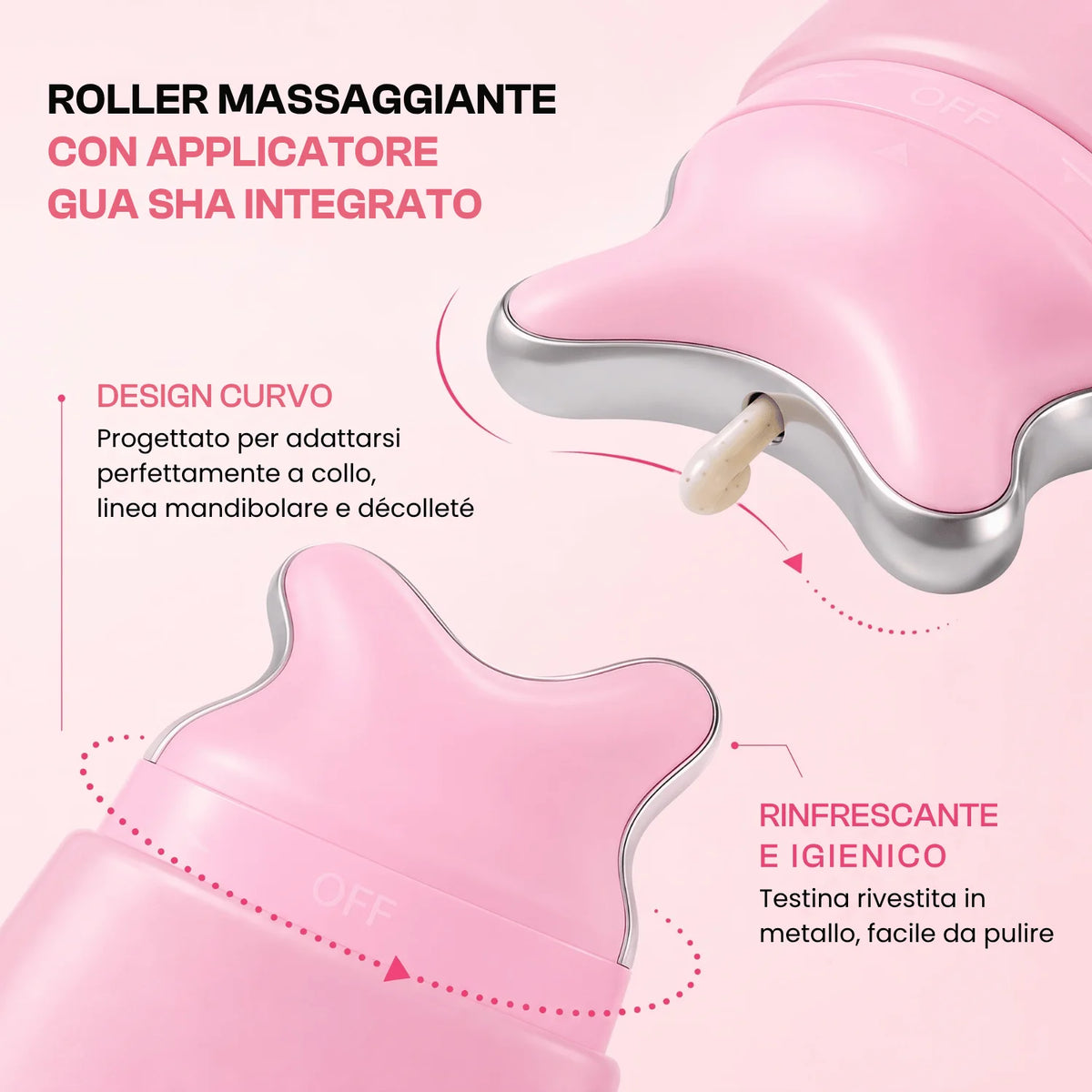 Crema Collo con PDRN e Massaggiatore Gua Sha