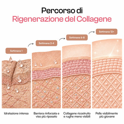 Maschera al Collagene Ultra-Assorbibile