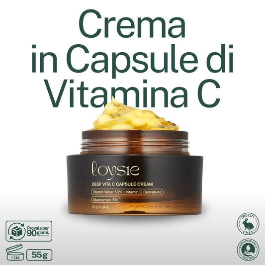 Crema in Capsule con Vitamina C