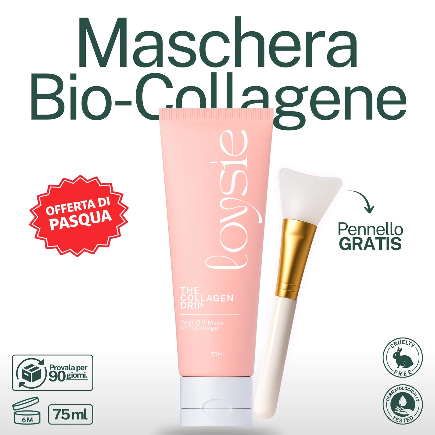 Maschera al Bio-Collagene